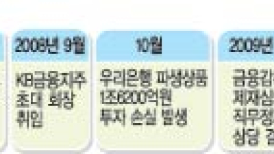 황영기 KB금융지주 회장 결국 사퇴…취임 1년만에 불명예 퇴진