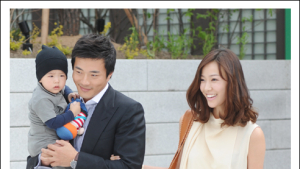 [쿠키 포토] 권상우, 손태영 ‘저희 아이 이쁘죠?’