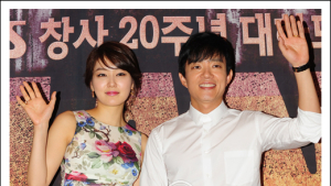 [쿠키 포토] 박진희, 이범수 ‘쌍둥이 포즈’