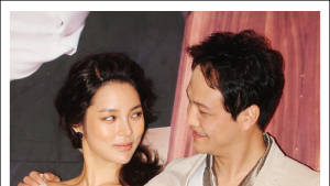 [쿠키 포토] 박시연, 정웅잉 ‘눈빛 교환 중?’