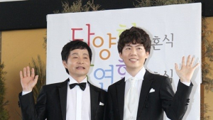 김조광수-김승환 결혼식, 문화·정치계 유명인사 대거 참석