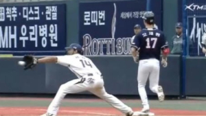 프로야구 또 오심 논란…명백한 세이프를 아웃으로, 나광남 심판 구설