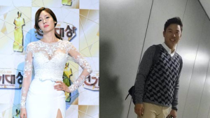 “6개월째 열애 중?” 성유리, 골프선수 안성현과 열애설