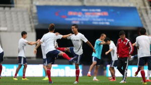 웃음꽃 핀 프로축구 올스타전 기자회견