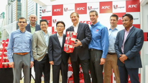 얌브랜드 KFC 부문 사장 ‘로저 이튼’한국 방문