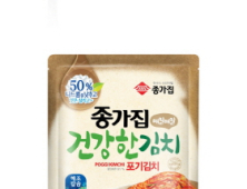 종가집, 나트륨 50% 줄인 ‘매일매일 건강한 김치’ 출시