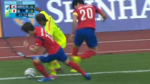 [아시안게임]한국 남자 축구, 일본 꺾고 4강행