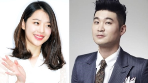 최자·설리 커플은 연일 애정 과시중