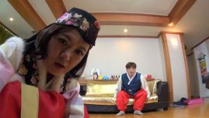 윤정수♥김숙, 쇼윈도 아닌 진짜 부부 같아… 나란히 새해 인사