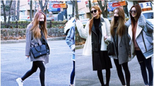달샤벳, 패션쇼 런웨이 같은 패션센스 눈길
