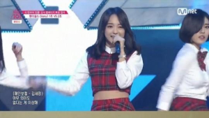 ‘프로듀스 101’ 이해인, 김세정에 “이번엔 언니가 이길게” 자신만만 선언… 결과는?