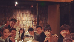 JYP 소속 배우들 회식… 윤박부터 송하윤까지
