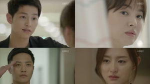 ‘태양의 후예’ 드디어 베일 벗었다… 송중기-송혜교의 짧았던 로맨스, 이어질까
