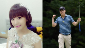 [쿠키영상] 박정아♥전상우 5월 결혼, 골프로 사랑 키워...“연예인병 없는 연예인, 축하!”