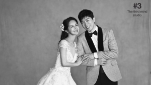 김가연-임요환, 로맨틱한 웨딩화보 공개… 드레스 어디 거?