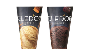 빙그레 끌레도르, 솔티드 카라멜·초코 브라우니 콘 2종 출시