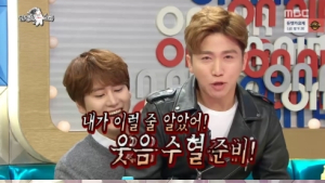 ‘라디오스타’ 유세윤 MC 복귀 조짐에 규현 견제 “자수할 거 더 남았냐”