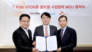 SK텔레콤, T키즈폰 개발업체와 해외 공동진출 MoU