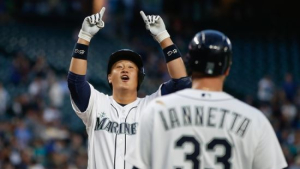 [MLB 이 순간] 이대호 “하늘이 도왔어요”