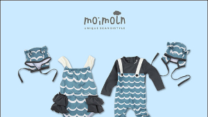 모이몰른, 자외선(UV) 차단 유아 수영복 4종 출시