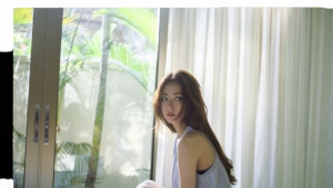 블랙야크, 신세경 래쉬가드 화보 공개