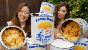 현대백화점, '페인트통 감자칩' 판매