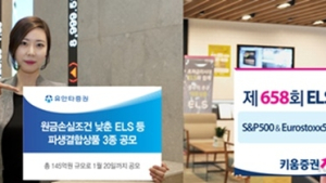 [이 상품 어때요] 키움·유안타, 위험은 낮추고 수익률↑ ELS 출시