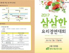 식약처, 나트륨 줄인 ‘삼삼한 요리경연대회’ 개최