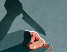이별통보한 동갑내기 여친 흉기로 손목 그은 30대男 '쇠고랑'