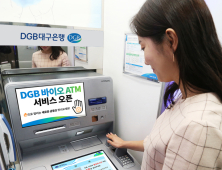 대구은행, 손바닥 정맥정보 통한 바이오ATM 서비스