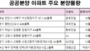 연말까지 공공분양 아파트 7000여가구 공급