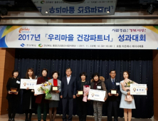 영양군, 우리마을 건강파트너 운영사업 '최우수'