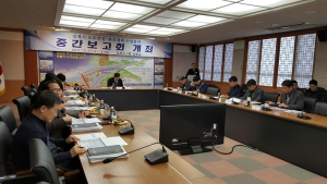 김제시, 도로건설·관리계획 용역 중간 보고회 회의 개최