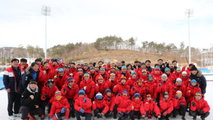 무주군, 제99회 전국동계체육대회 출전 선수단 격려