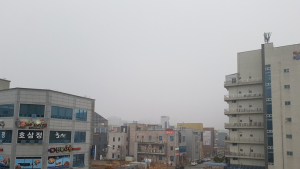 전북도, 군산,익산,부안에 미세먼지주의보 발령