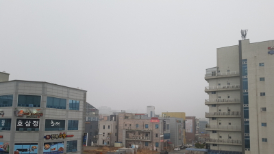 전북도, 군산,익산,부안에 미세먼지주의보 발령