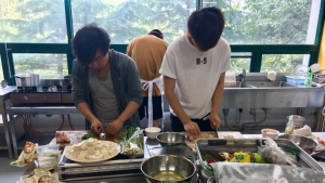 호산대, 외국인 유학생 전용식당 운영