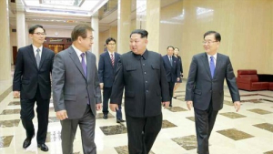 靑 “특사단-김정은 면담, 실망스럽지 않아”…북미 대화로 연결될까