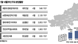 올해 부산서 3만8천가구 신규 분양…작년 比 69% 증가