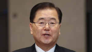 정의용 귀국 “중·러, 한반도 평화 분위기 환영…文 대통령 적극 지지”