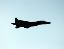 공군 F-15K 전투기 1대 칠곡군에 추락