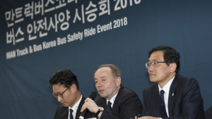 만트럭버스코리아, 국내 버스 시장 공략… '2층· CNG 버스’ 출시