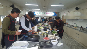 경산시, 남성농업인 요리교실 큰 인기