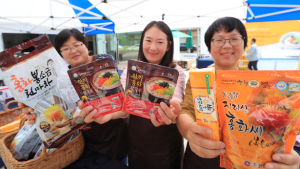 산청 대표 약초 ‘홍화로 만든 쌀국수’ 인기