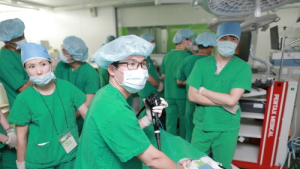 한국 펜탁스 메디칼, 해외 임상의사 의료기술 연수 동물실험실습에 내시경 장비 지원