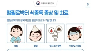 여름철 '생닭' 조리·보관법으로 캠필로박터 식중독 예방하세요