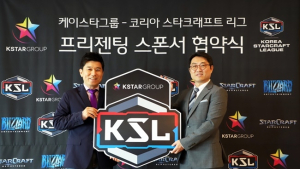 블리자드, KSL 시즌1·2 스폰서 케이스타그룹 선정