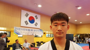 이화준, 첫 금메달 노린다… 아시안게임 태권도 겨루기 결승 진출