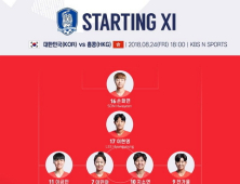 여자축구, 4-4-1-1로 홍콩전 출격… 지소연-이민아 중원서 호흡