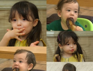 '슈돌' 나은X건후 남매, 고품격 갈비찜 먹방 '침샘 자극'